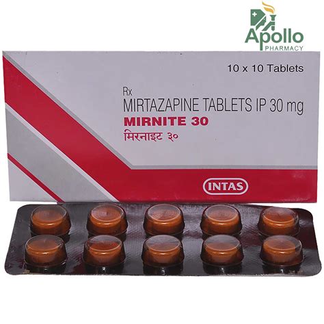 MIRNITE 30MG TABLET Price, Uses, Side Effects, Composition - Apollo ...