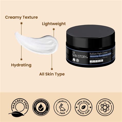 Buy THE SKIN STORY RADIANT NIGHT CREAM, 45G Online & Get Upto 60% OFF ...