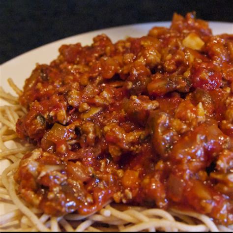 Ground Turkey Spaghetti Sauce Recipe at Jill Gray blog