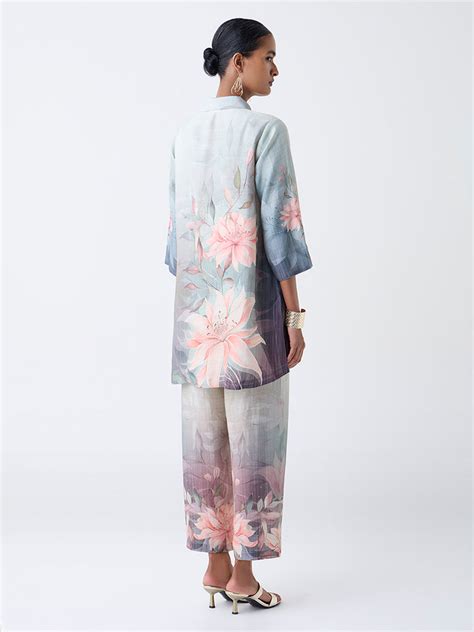 Buy Vark Multicolour Floral Design Co-ord Set from Westside