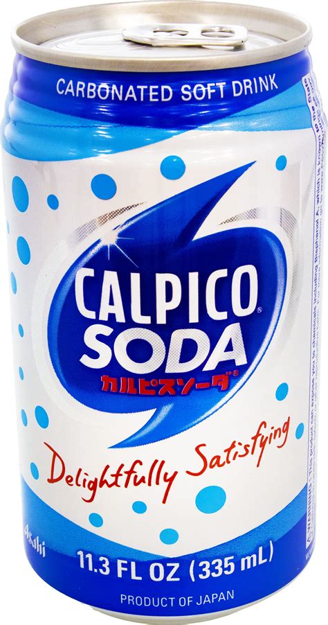 Buy CalpicoSODA, Carbonated Soft Drink, Hint of Citrus Flavor, Japanese ...