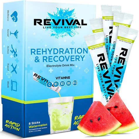 Revival Electrolytes Powder Packets - Hydration | Ubuy India