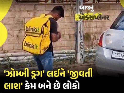 Zombie Drug Side Effects; Chandigarh Blinkit Delivery Boy Video ...