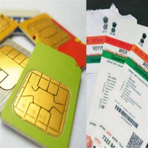 if too many sim cards are linked to your adhar card then you might get ...