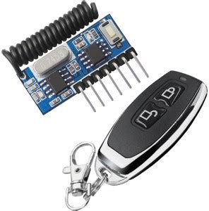 Qiachip Wireless 433Mhz RF Module Receiver Remote Control Built-in ...