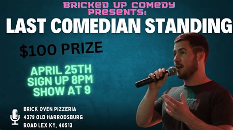 Last comedian standing, 4379 Old Harrodsburg Rd Ste 110, Lexington, KY ...