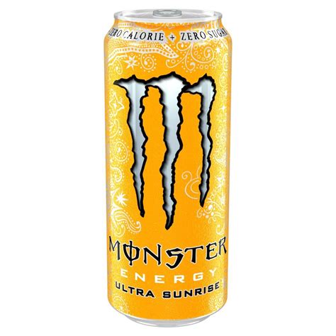 Buy Monster Energy Ultra Sunrise Zero Calorie Energy Drink Pet Bottle ...