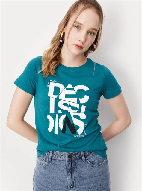 Buy URB_N Women Printed T-shirt - Pack of 2 Online at just Rs. 498.0 ...