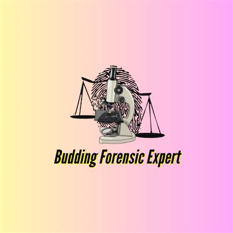 Budding Forensic Expert