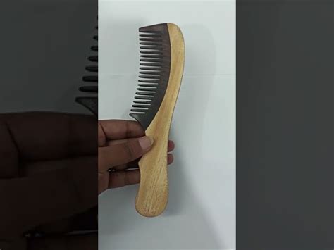 Neem Wood Comb - Wooden Hair Brush Manufacturer from New Delhi