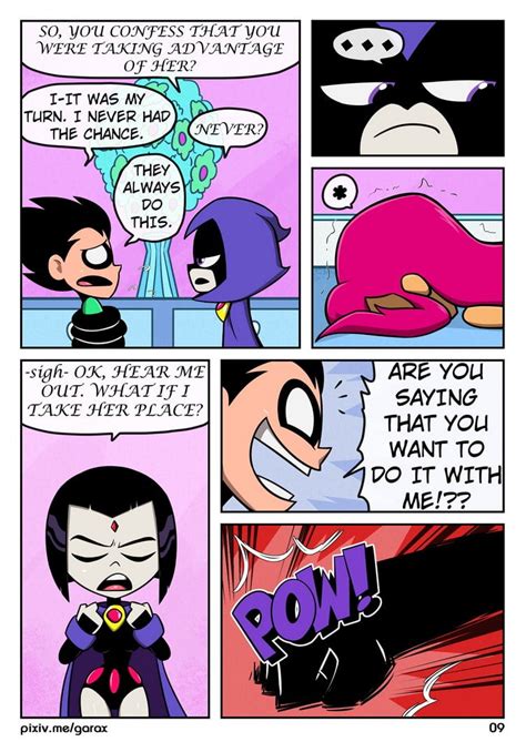 A Helping Wing (Garabatoz) : r/TeenTitansPorn
