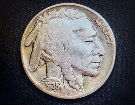 1935 P INDIAN HEAD/BUFFALO NICKEL VG 8 OR BETTER - For Sale, Buy Now ...