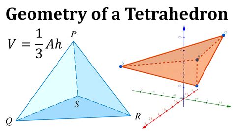 Geometry of a tetrahedron question 1 calculating surface area with ...