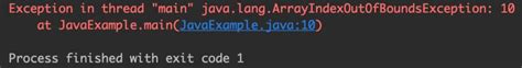 String Array in Java 的图像结果