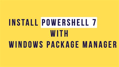 Image result for Unexpected Package Windows PowerShell