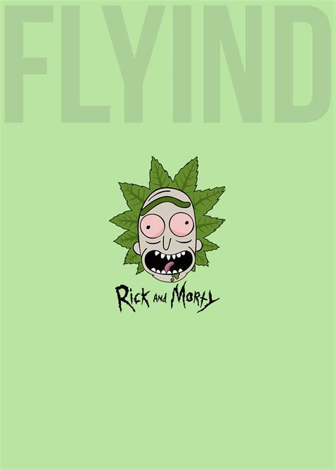 Rick And Morty Dugs Pista Green Oversized T Shirt | flyind.in