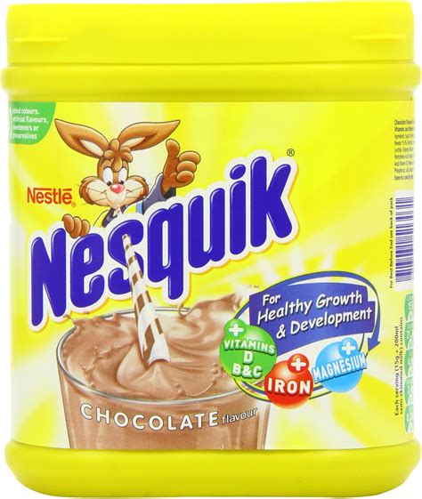 Nestle Nesquik Chocolate Flavour Milk Powder 2x500g Tubs : Amazon.ca ...