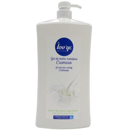 Gel douche nutritif crémeux – Lait de riz & avocat – 2 L