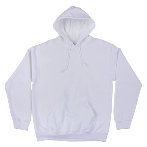 Plain White Hoodie