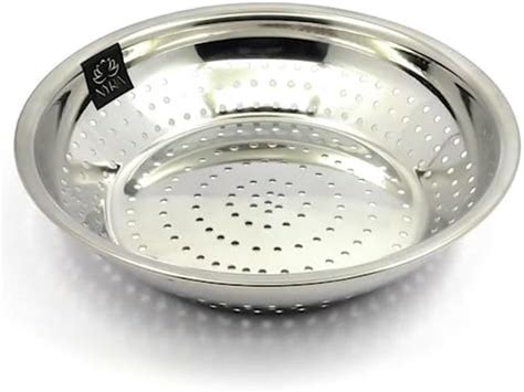 TIARA - LAXMI Hole CHALNI Wheat Strainer Stainless Steel for Kitchen ...