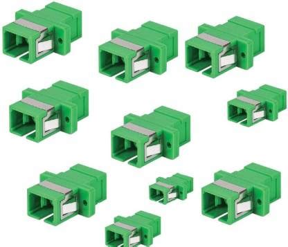SUNNY TELECOM SUPPORTS OPTICAL FIBER SC APC(ZERO dB) ADAPTER/COUPLER 10 ...