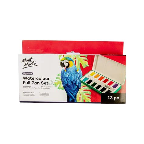 Mont Marte Signature Watercolour Full & Half Pan Sets - Choose – Artstation