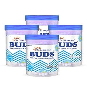 DR. MOREPEN BUDS 100% Pure Cotton & Eco-Friendly Paper Earbuds - 100 ...