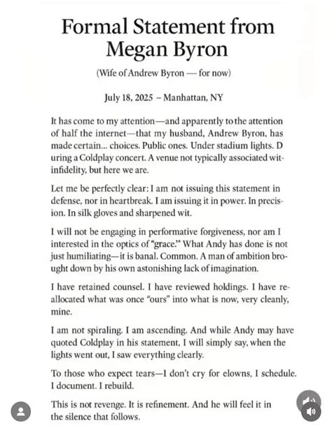 megan social media posts: Megan Kerrigan Byron statements go viral on ...