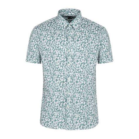 Buy Michael Kors Green Printed Casual Shirt Online - 39564369 | The ...