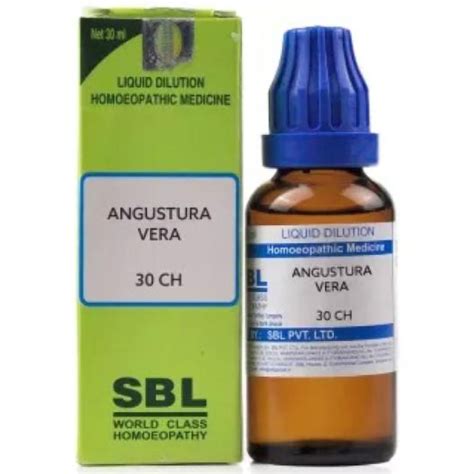 Buy SBL Angustura Vera 30 CH Dilution, 30 ml | 19 Minutes Delivery ...