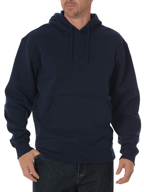Men's Midweight Fleece Pullover Hoodie - Walmart.com