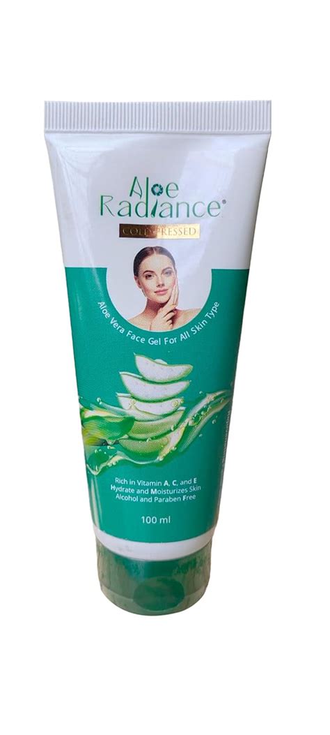 Aloeradiance Aloevera Face Gel 100 ml | Made with 98% Pure Aloevera ...
