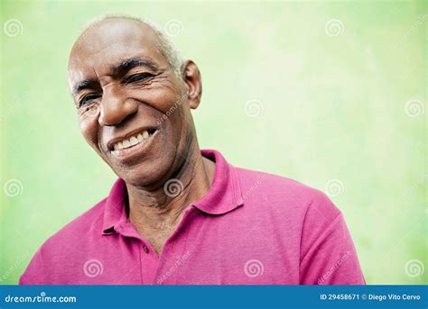 Smiling Old Black Man