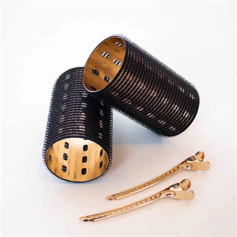 The Fringe Kit - Xtra Wide Quick Grip Rollers Black/Gold - The Nest ...