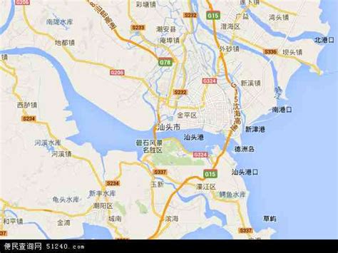 汕头市地图 - 汕头市卫星地图 - 汕头市高清航拍地图