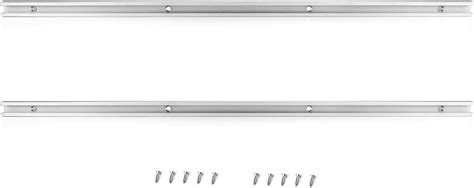 Buy QWORK T-Track, Aluminum Double Cut Universal Track with Mounting ...