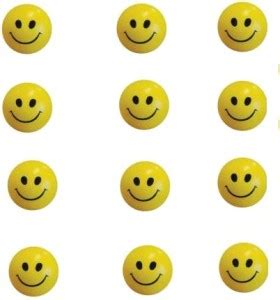 Aarzoomic Emoji Smiley Face Squeeze Ball Anti Stress Relief Balls A3 ...