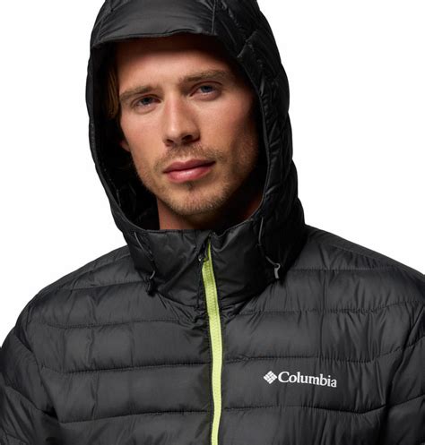 Columbia Men Blue Powder Lite II Hooded Jacket (Plus Size) – Adventuras ...