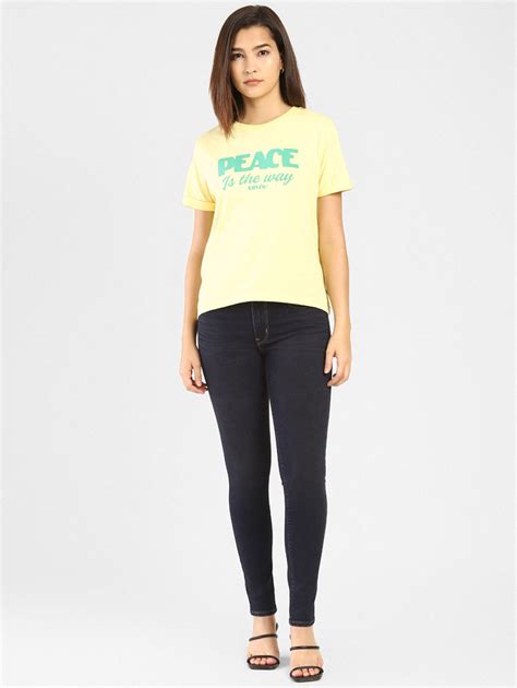 Women's 711 Blue Skinny Fit Mid Rise Jeans – Levis India Store