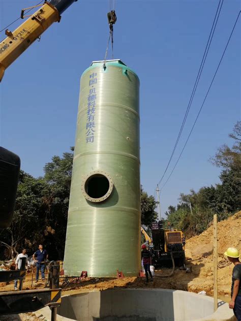 地埋式一体化污水雨水提升泵站 智能泵站厂家--贝德科技集团有限公司