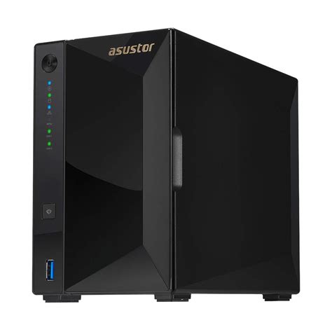 Asustor AS4002T - 2 Bay NAS, 10GbE Port, 1.6GHz Dual-Core, 2GB RAM DDR4 ...