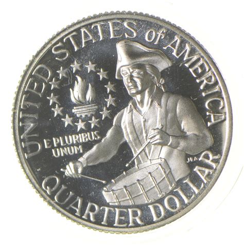 1776-1976 Washington Silver Bicentennial Quarter - 40% Silver - San ...