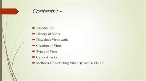 Computer virus and cyber attack | PPTX