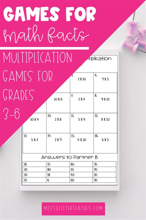 Image result for Math Facts Multiplication Games