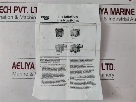 Bendix T-294866-d 2 Way Relay Valve – Aeliya Marine Tech