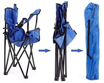 jadvani Folding Portable Camping Beach Outdoor Chairs with Steel Frame ...