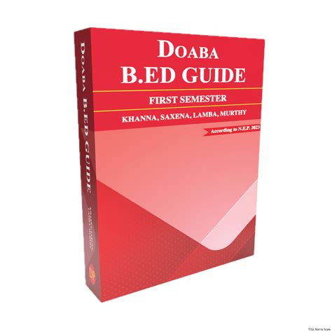 Doaba B.Ed Guide (First Semester) – Doaba Publications