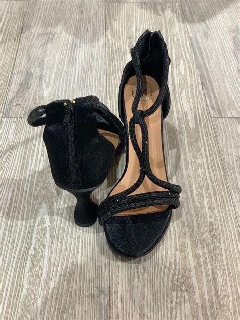 Black Elle Crisscross String Heel Sandals – Sana K Luxurious Footwear