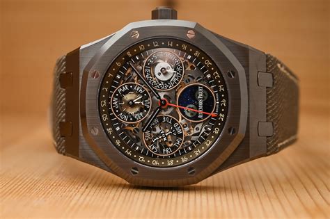 First Look: The Travis Scott x AP Royal Oak Perpetual Calendar ...