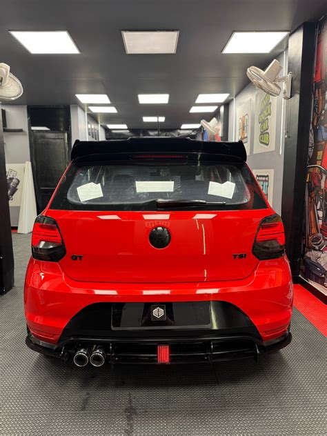 VW POLO Aftermarket ABS Black Batman Spoiler – Mindzy Auto Mods